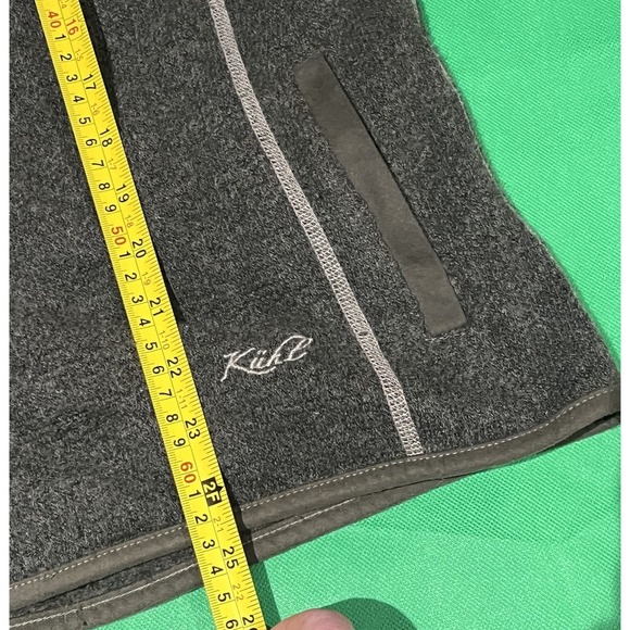 Kuhl Green Full Zip Fleece Jacket, AlfPaca Fleece, Women's Size Large - Picture 6 of 7